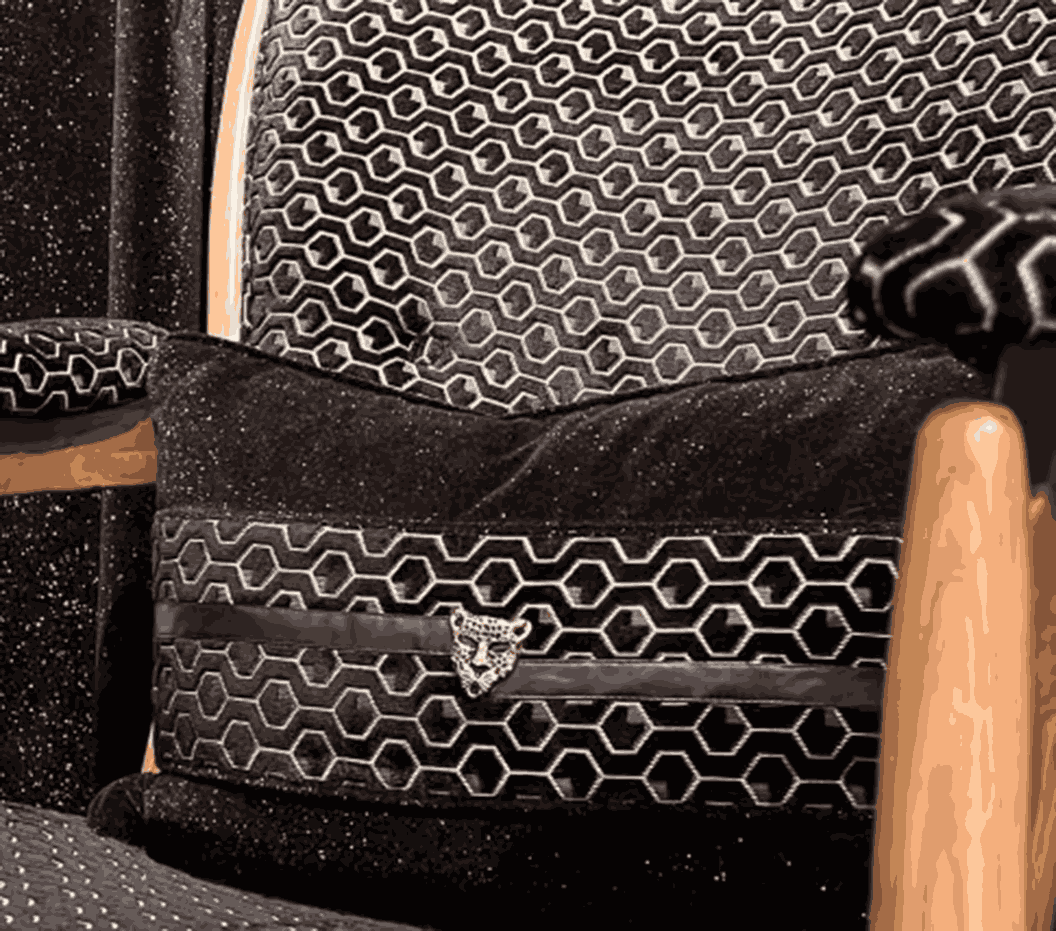 JBL Hochwertiger Jacquard-Samtstoff, modische neue Kollektion, geometrisches Muster, Jacquard-Samt im Morden-Stil für Sofa