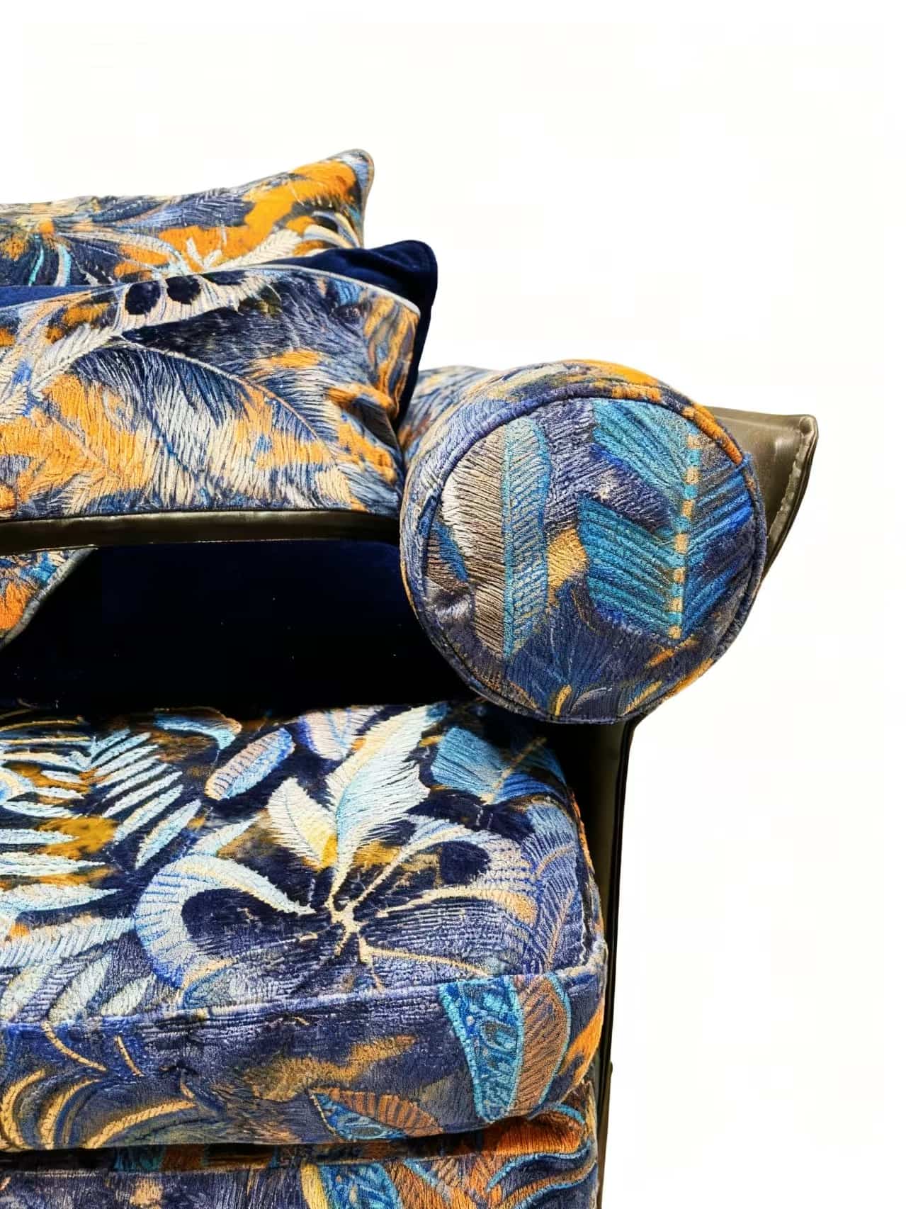 JBL Hochwertiger Jacquard-Samtstoff, modische neue Kollektion, Regenwaldmuster, Morden-Stil, Jacquard-Samt für Sofa