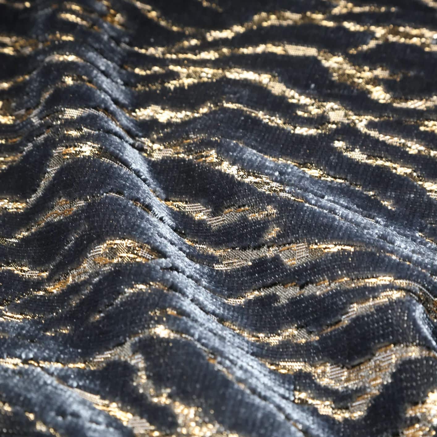JBL Jacquard-Samt, individuelle Gestaltung, Cut-Flor-Stoff mit Tigermuster, luxuriöse Heimtextilien für Sofas