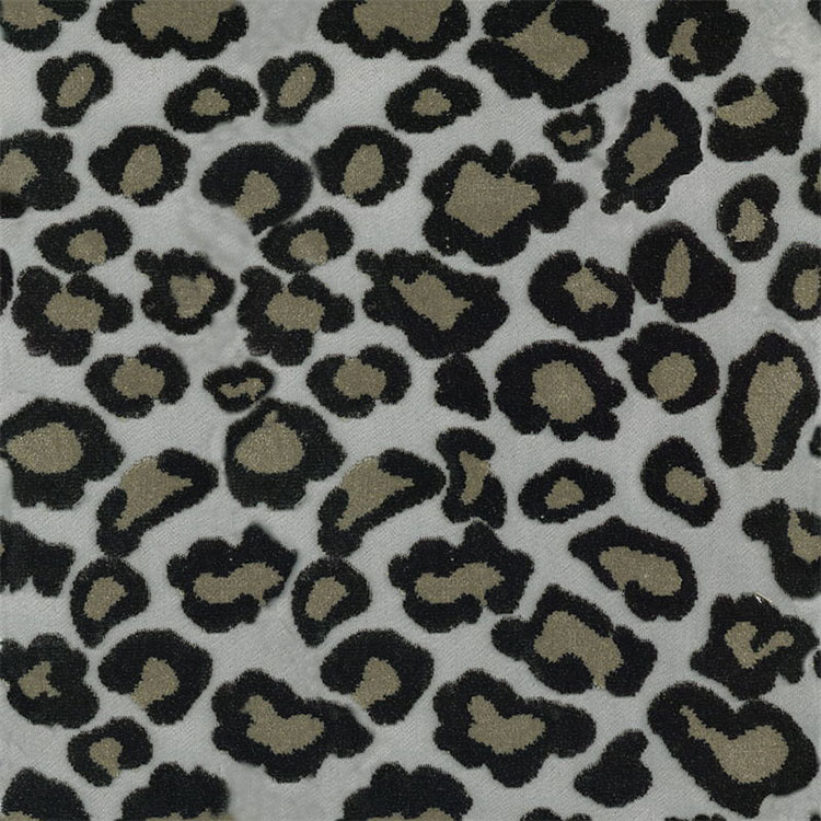 Leopard Snakeskin Muster Jacquard Looped Sofa Stoff